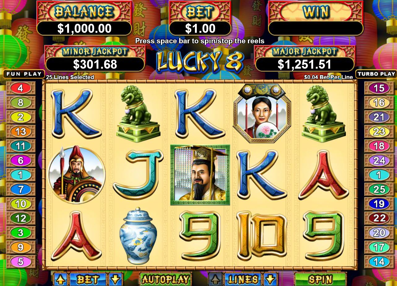 Free 25 line slot machines